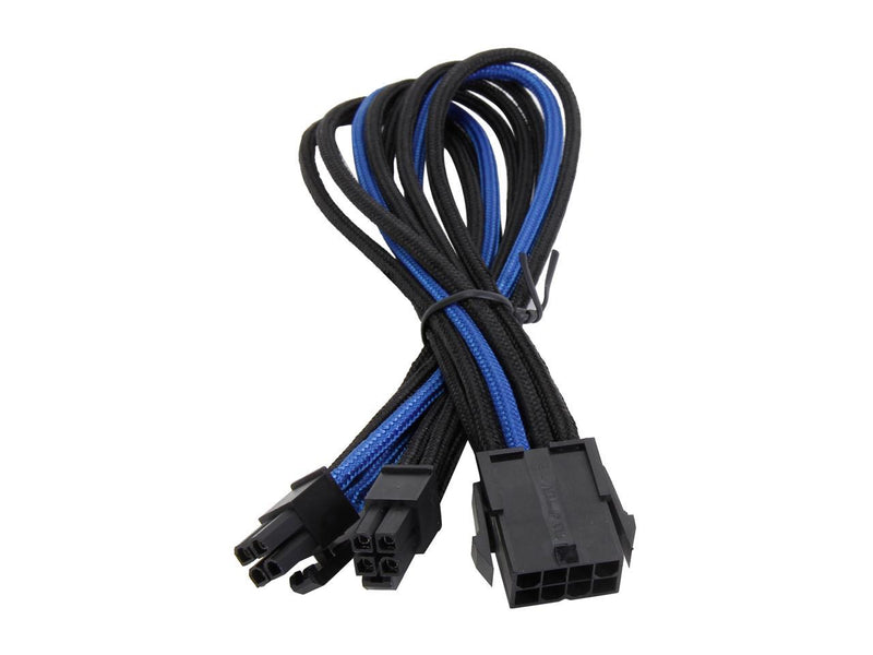 Silverstone Tek Sleeved Extension Power Supply Cable with 1 x 8-Pin to