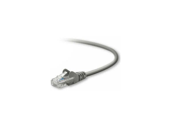 Belkin A3L791-02-S 2 ft. Cat 5E Gray Snagless Molded Patch Cable