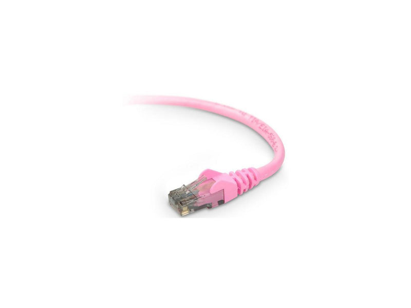 Belkin A3L980-25-PNK-S 25 ft. Cat 6 Pink Patch Cable