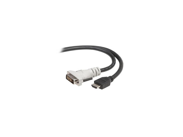 Belkin F2E8171-03-SV Black HDMI to DVI-D HDMI to DVI Video Cable Male to Male