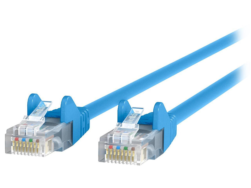 Belkin A3L980-75-BLU-S 75 ft. Cat 6 Blue Snagless Networking Cable