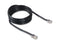 Belkin A3L781-25-BLK 25 ft. Cat 5E Black Network Cable