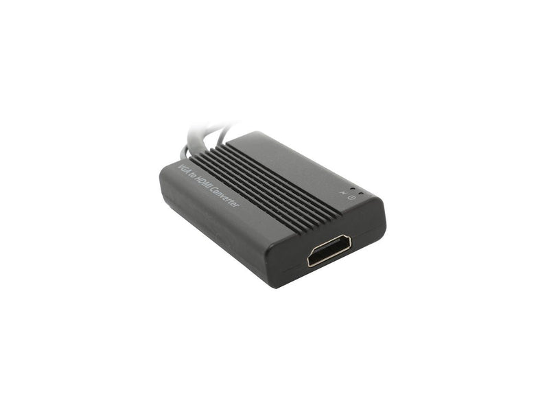 syba sd-ada31040 plug & play vga to hdmi converter with audio support