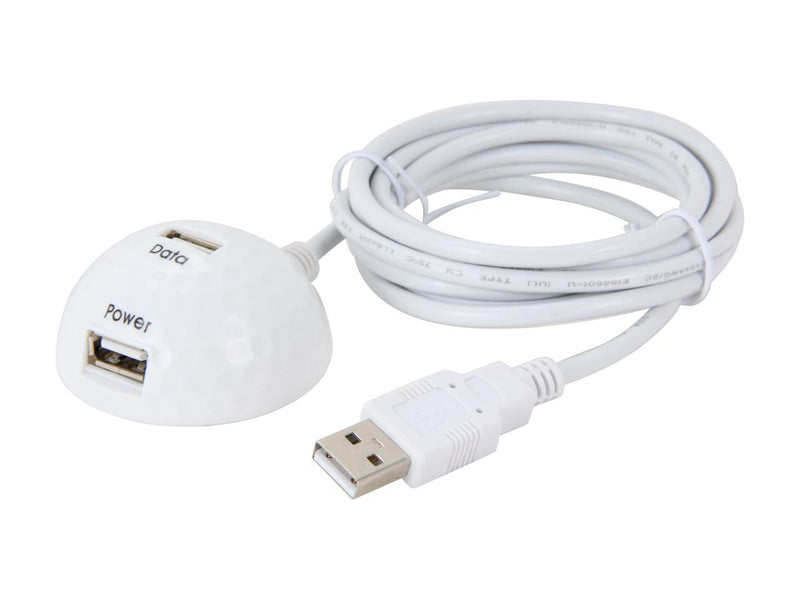 Link Depot LD-USBDK-WH White USB2.0 Docking Extenstion Cable