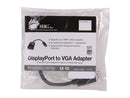 SIIG CB-DP0082-S1 DisplayPort to VGA Adapter Cable
