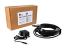 SIIG JU-CB0611-S1 Black USB 3.0 Active Repeater Cable w/ Power adapter