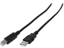 C2G/Cables To Go 28102 2m USB 2.0 A/B Cable Black