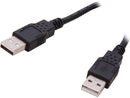 C2G 28106 2m USB 2.0 A Male to A Male Cable - Black (6.5ft)