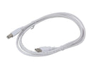 C2G 13172 2m USB 2.0 A/B Cable - White