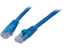 C2G 15193 7ft Cat5E 350 MHz Snagless Patch Cable - Blue