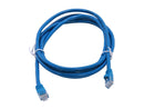 C2G 15193 7ft Cat5E 350 MHz Snagless Patch Cable - Blue