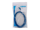 C2G 15193 7ft Cat5E 350 MHz Snagless Patch Cable - Blue