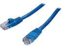 C2G 15212 25ft Cat5E 350 MHz Snagless Patch Cable - Blue