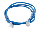 C2G 22679 5 ft. Cat 5E Blue Cat5E 350 MHz Assembled M-M Patch Cable - Blue