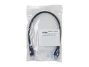 C2G 26969 1ft Cat5E 350 MHz Snagless Patch Cable - Black