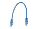 C2G 27140 1 ft. Cat 6 Blue Cat6 550MHz Snagless M-M Patch Cable - Blue