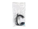 C2G 27152 7 ft. Cat 6 Black Cat6 550MHz Snagless M-M Patch Cable - Black