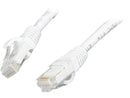 C2G 27163 10ft Cat6 550 MHz Snagless Patch Cable - White