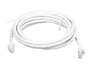 C2G 27163 10ft Cat6 550 MHz Snagless Patch Cable - White