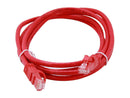 C2G 27182 7ft Cat6 550 MHz Snagless Patch Cable - Red