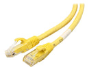 C2G 27192 7ft Cat6 550 MHz Snagless Patch Cable - Yellow