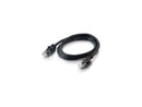 C2G 31342 5ft Cat6 550 MHz Snagless Patch Cable - Black