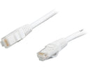 C2G 31343 5ft Cat6 550 MHz Snagless Patch Cable - White