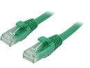 C2G 27172 7ft Cat6 550 MHz Snagless Patch Cable - Green