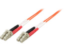 C2G 33178 15m LC/LC Duplex 62.5/125 Multimode Fiber Patch Cable - Orange