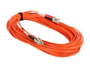 C2G 33178 15m LC/LC Duplex 62.5/125 Multimode Fiber Patch Cable - Orange
