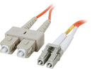 C2G 33154 1m LC/SC Duplex 62.5/125 Multimode Fiber Patch Cable - Orange
