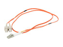 C2G 33154 1m LC/SC Duplex 62.5/125 Multimode Fiber Patch Cable - Orange