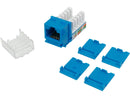 C2G/Cables To Go 29316 Cat6 RJ45 Keystone Jack - Blue