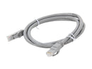 C2G 31340 5ft Cat6 550 MHz Snagless Patch Cable - Gray