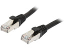 C2G 28690 3 ft. Cat 5E Black Molded Patch Cable