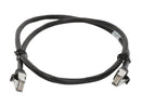 C2G 28690 3 ft. Cat 5E Black Molded Patch Cable