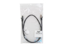 C2G 28690 3 ft. Cat 5E Black Molded Patch Cable