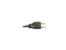 C2G Model 03114 3 ft. 18 AWG Outlet Saver Power Extension Cord (NEMA 5-15P to
