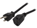 C2G / Cables To Go 29929 2 ft. Power Extension Cord (5-15R to 5-15P)