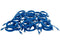 C2G 29007 7 ft. Cat 6 Blue 550 MHz Snagless Patch Cable - 25pk