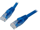 C2G 29007 7 ft. Cat 6 Blue 550 MHz Snagless Patch Cable - 25pk