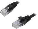 C2G 15202 10ft Cat5E 350 MHz Snagless Patch Cable - Black