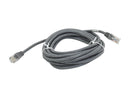 C2G 15205 14ft Cat5E 350 MHz Snagless Patch Cable - Gray