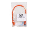 C2G 27810 1ft Cat6 550 MHz Snagless Patch Cable - Orange
