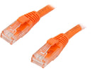 C2G 27813 10ft Cat6 550 MHz Snagless Patch Cable - Orange