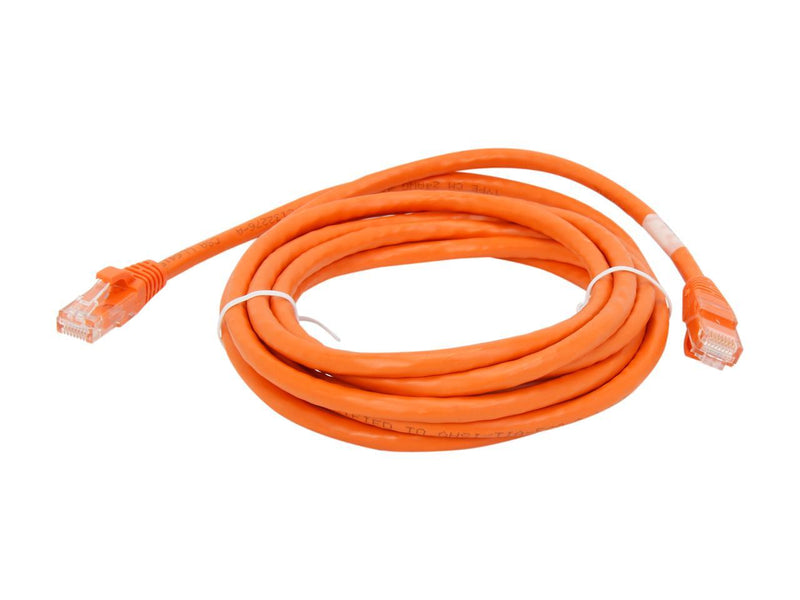 C2G 27813 10ft Cat6 550 MHz Snagless Patch Cable - Orange