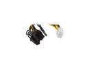 CableHero Dual 8-Pin 6+2 Pin PCI-Express 2.0 Power Adapter Y-Splitter Cable