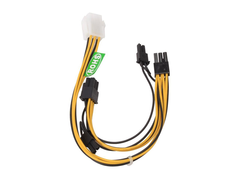 Athena Power CABLE-EPCIE1628 PCI Express 6-Pin to Dual 8(6+2) Pin Linear