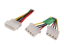 Athena Power Cable-YPHD Molex 4 Pin Splitter - Molex Female to Molex Male