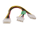 Athena Power Cable-YPHD Molex 4 Pin Splitter - Molex Female to Molex Male
